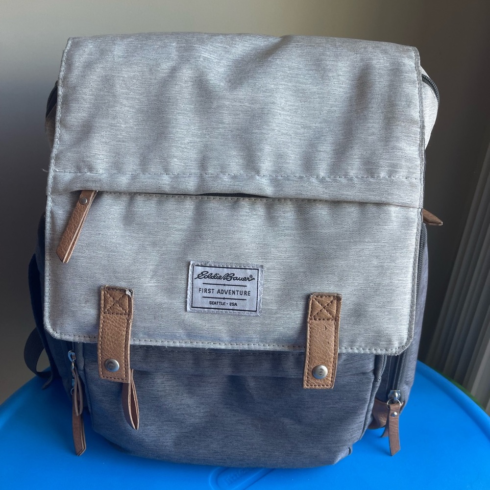 Eddie Bauer first adventure diaper bag